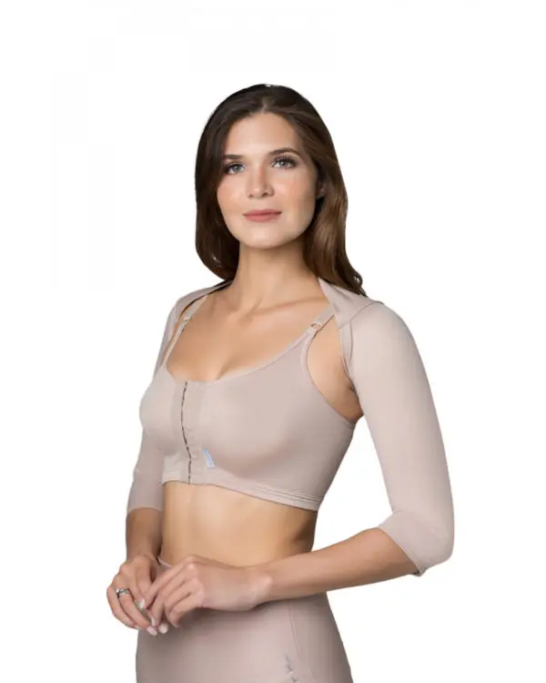 Faixa braquial c/ suporte dorsal, malha compressiva, Modelo 501