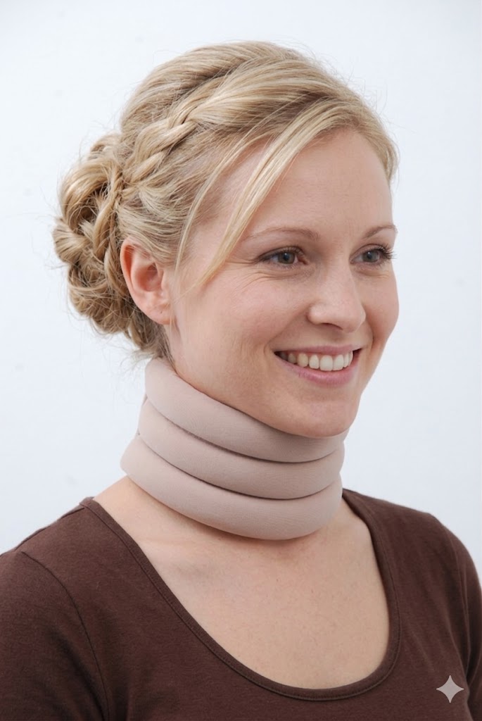 Colar Cervical "A" 3 Gomos, Modelo Q 690 A - Imagem 2