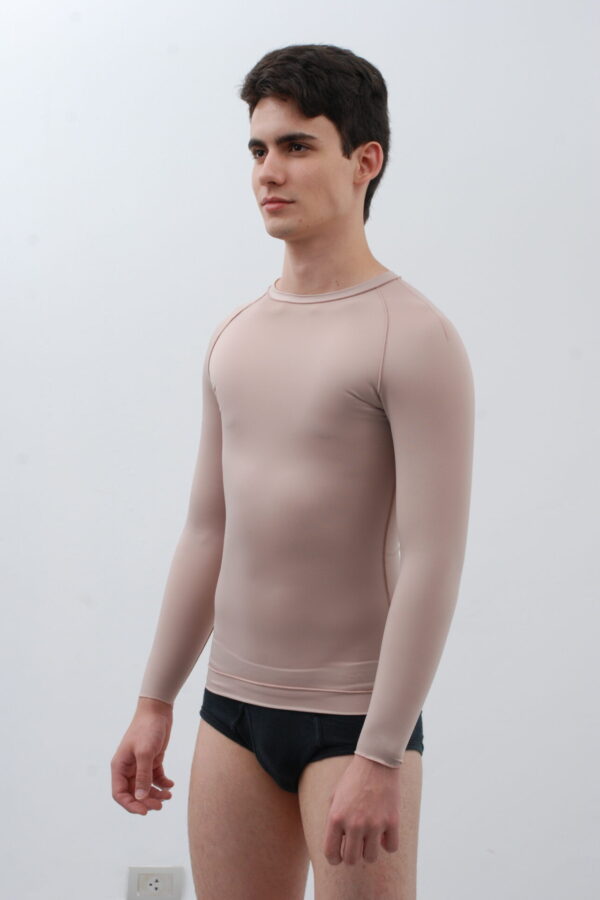 Colete Masc. longo, c/mangas, Mod. Q 646